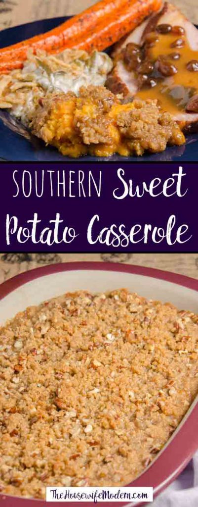 Southern Sweet Potato Casserole