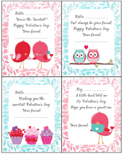 Free Valentine's Day Printables