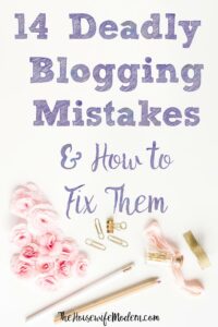 14 Blogging Mistakes That Are Keeping You From Success