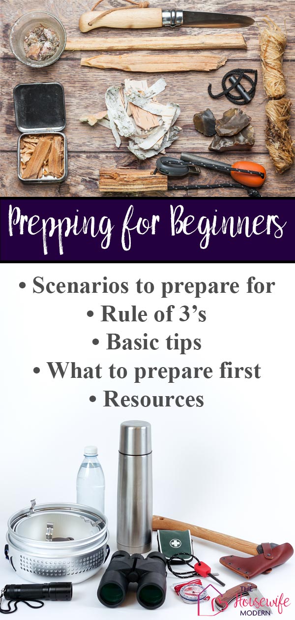 How To Start (Sensibly) Prepping For Beginners