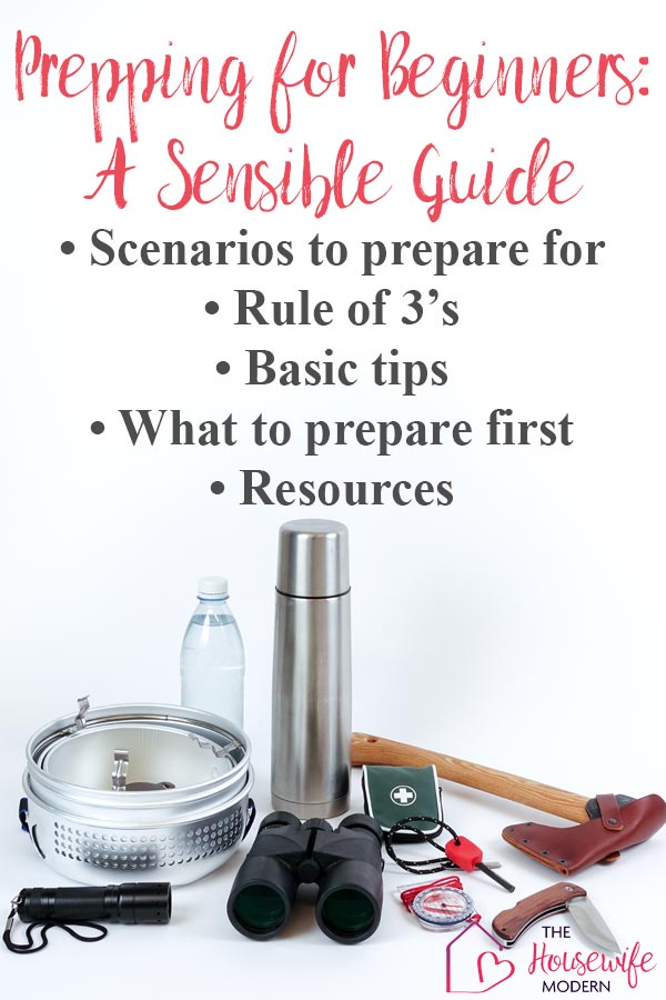 How To Start (Sensibly) Prepping For Beginners